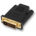 ADAPTADOR AISENS DVI A HDMI 24 1 M-HDMI A H ORO NEGRO