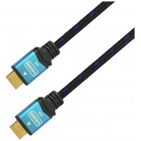 Aisens Cable HDMI Alta Veloc AM-AM Negro/Azul 0.5M