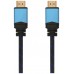 Aisens Cable HDMI Alta Veloc AM-AM Negro/Azul 0.5M