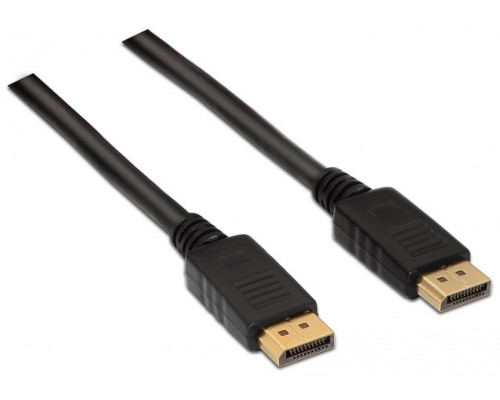 CABLE AISENS DISPLAYPORT V1.2 4K@60HZ DP M-DP M NEGRO 2.0M