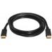 CABLE AISENS DISPLAYPORT V1.2 4K@60HZ DP M-DP M NEGRO 2.0M