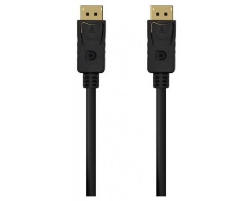 CABLE AISENS DISPLAYPORT V1.2 4K 60HZ, DP/M-DP/M, NEGRO, 1.5M