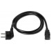 Aisens Cable alimentación CEE7M-C13H negro 1.5m