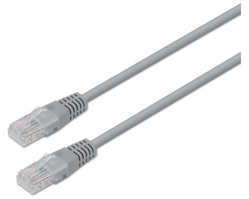 CABLE AISENS DE RED LATIGUILLO RJ45 CAT.6 UTP AWG24 GRIS 10M