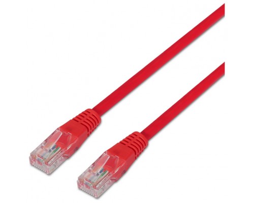 CABLE DE RED AISENS LATIGUILLO RJ45 CAT.6 UTP AWG24 ROJO 3.0M