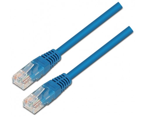 CABLE AISENS DE RED LATIGUILLO RJ45 CAT.6 UTP AWG24 AZUL 1.0M