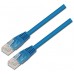 CABLE AISENS DE RED LATIGUILLO RJ45 CAT.6 UTP AWG24 AZUL 1.0M