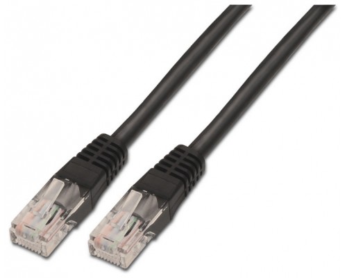 CABLE AISENS DE RED LATIGUILLO RJ45 CAT.6 UTP AWG24 NEGRO 2.0M