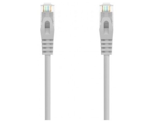 AISENS CABLE DE RED LATIGUILLO RJ45 LSZH CAT.6A 500 MHZ UTP AWG24 GRIS 20M