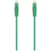 CABLE DE RED AISENS LATIGUILLO RJ45 LSZH CAT.6A 500 MHZ UTP AWG24 VERDE 25CM