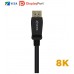 AISENS CABLE DISPLAYPORT CERTIFICADO V1.4 8K@60HZ DP M-DP M NEGRO 2.0M