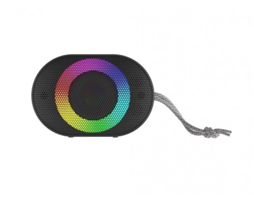 ALTAVOZ BLUETOOTH AUDICTUS AURORA MINI 2.0 7W RGB IPX6 BT5.0 NEGRO