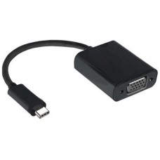 Adaptador USB 3.1 Tipo C a VGA Hembra 32AWG