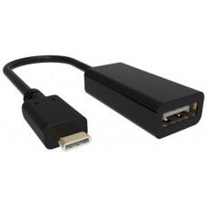 Adaptador USB 3.1 Tipo C a DisplayPort Hembra 32AWG