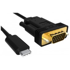 Cable USB 3.1 Tipo C a VGA Macho 32AW 1080P/60Hz