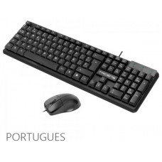 ANIMA ACP0 2IN1 COMBO PACK, 1200 DPI HUANO MECHANICAL SWITCHES MOUSE, MEMBRANE KEYBOARD, ECOLOGIC DESIGN, USB, PORTUGUESE LAYOUT