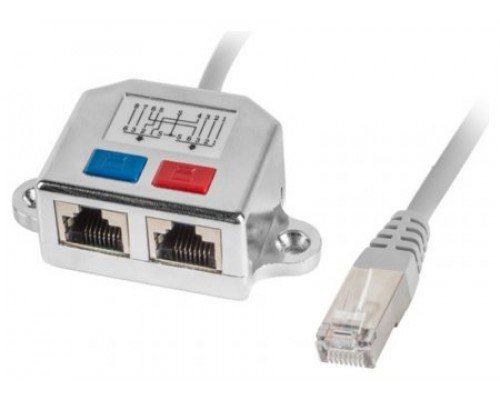 Adaptador lanberg splitter ethernet ftp rj45