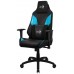 Aerocool ADMIRALBB Silla Gaming Profesional, Cojines Acolchados, Tecnología Air, Negro/Azul