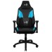 Aerocool ADMIRALBB Silla Gaming Profesional, Cojines Acolchados, Tecnología Air, Negro/Azul