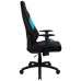 Aerocool ADMIRALBB Silla Gaming Profesional, Cojines Acolchados, Tecnología Air, Negro/Azul