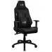 Aerocool ADMIRALBK Silla Gaming Profesional, Cojines Acolchados, Tecnología Air, Negro