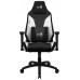 Aerocool ADMIRALBW Silla Gaming Profesional, Cojines Acolchados, Tecnología Air, Negro/Blanco