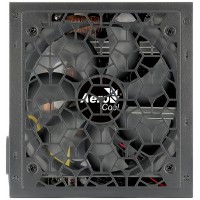 FUENTE ALIMENTACION AEROCOOL AERO 550W, CERTIFICADO 80 PLUS BRONZE PFC ACTIVO, VENT. 12x12cm ULTRA SILENCIOSO HASWELL