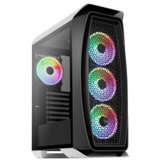 Aerocool AEROONEDUOWHV1 Caja Gaming ATX 4xVentiladores ARGB