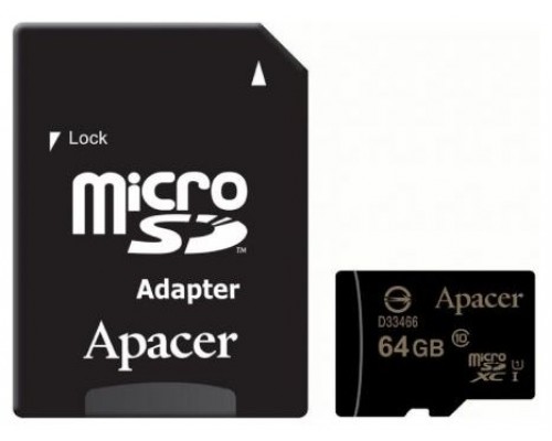 APACER-MICROSD AP64GMCSX10U1-R