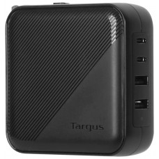 CARGADOR ADAPTADOR TARGUS 100 W GAN CHARGER - MULTI PORT - WITH TRAVEL ADAPTERS