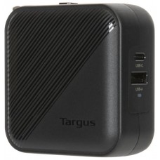 CARGADOR ADAPTADOR TARGUS 65 W GAN CHARGER - MULTI PORT - WITH TRAVEL ADAPTERS