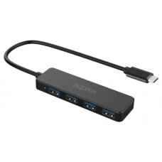 APPROX Adaptador 4 Puertos USB 3.0 HUB a Type C