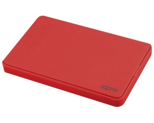 approx! APPHDD200R caja HDD 2.5" SATA 2.0 Rojo