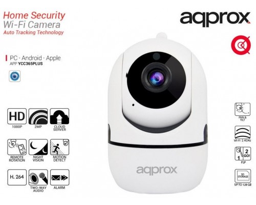 approx APPIP360HDPRO Camara 360º 1080p WiFi