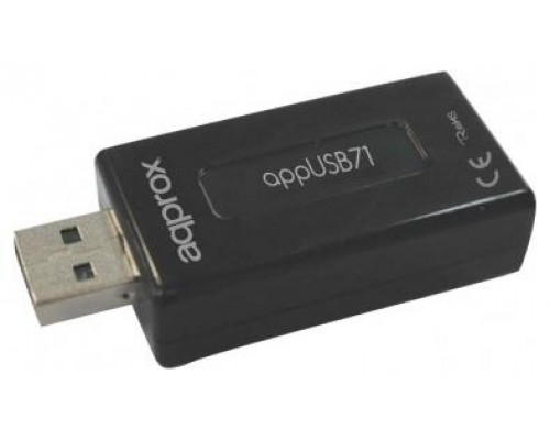 approx! APPUSB71 Adaptador USB Sonido 7.1 APPUSB71