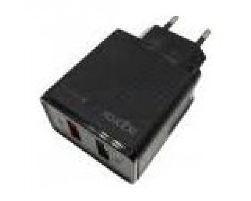 APPROX Cargador pared carga rapida 2xUSB