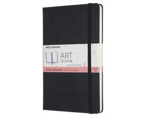 LIBRETA DE ARTE BULLET L (13X21CM) NEGRA MOLESKINE ARTBULNT3