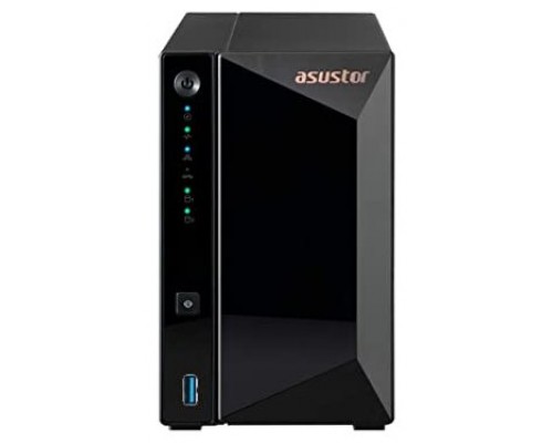 NAS ASUSTOR TOWER 2 BAY QUAD-CORE 1.4GHZ 2GB DDR4 2.5GBE X1 USB3.2