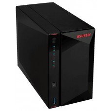 NAS ASUSTOR TOWER 2 BAY DUAL-CORE 2GB DDR4 2.5 GBE X 2 USB 3.2