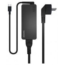 CARGADOR AISENS 65W PD3.0 1XUSB-C 1.8M NEGRO