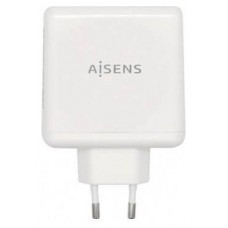 AISENS CARGADOR 48W 1xUSB-C PD3.0 30W 1xUSB-A QC3.0 18W BLANCO