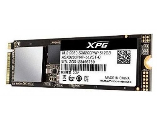 ADATA XPG SSD SX8200 Pro 512GB PCIe Gen3x4 NVMe