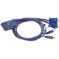 2-PORT USB VGA KVM SWITCH WITH CPNT