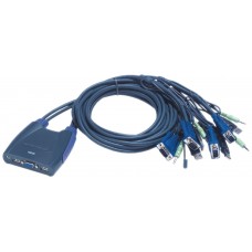 Aten CS64US interruptor KVM Azul