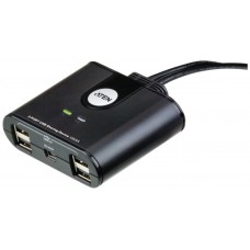 Aten Switch de periféricos USB 2.0 de 2 x 2 puertos