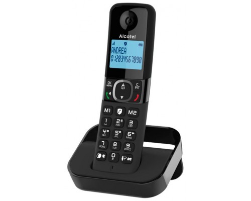 Telefono fijo inalambrico alcatel f860 negro