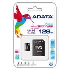 ADATA MicroSDHC 128GB UHS-I CLASS10 c/adapt