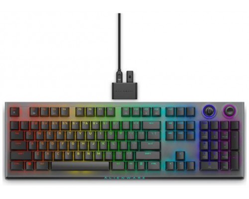 Teclado dell alienware tri - mode wireless gaming