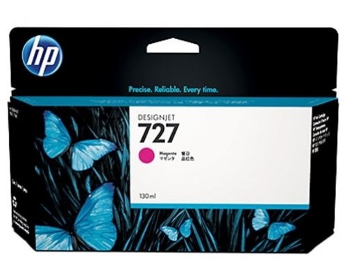 HP Cartucho de tinta DesignJet 727 magenta de 130 ml