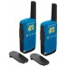 MOTOROLA T42 Walkie Talkie 4Km 16CH Azul Duo